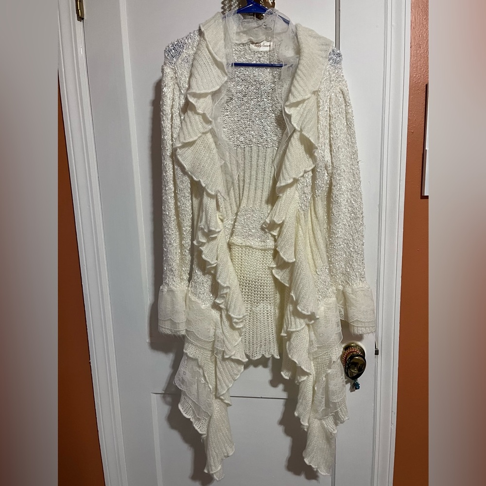 Simply couture sweater jacket